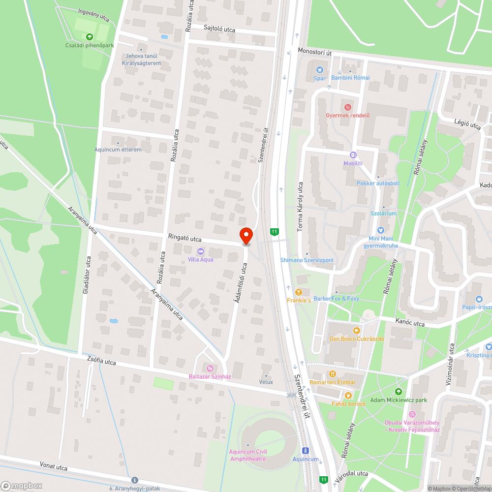 nem folyik le a csapadék bejelentés helye