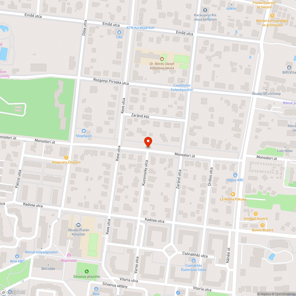 Szegélyek süllyesztése bejelentés helye