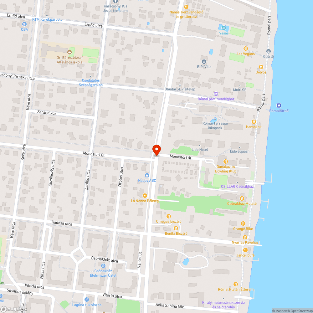 Zebra hiánya bejelentés helye