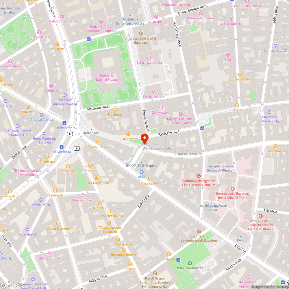 Közlekedési lámpa bejelentés helye