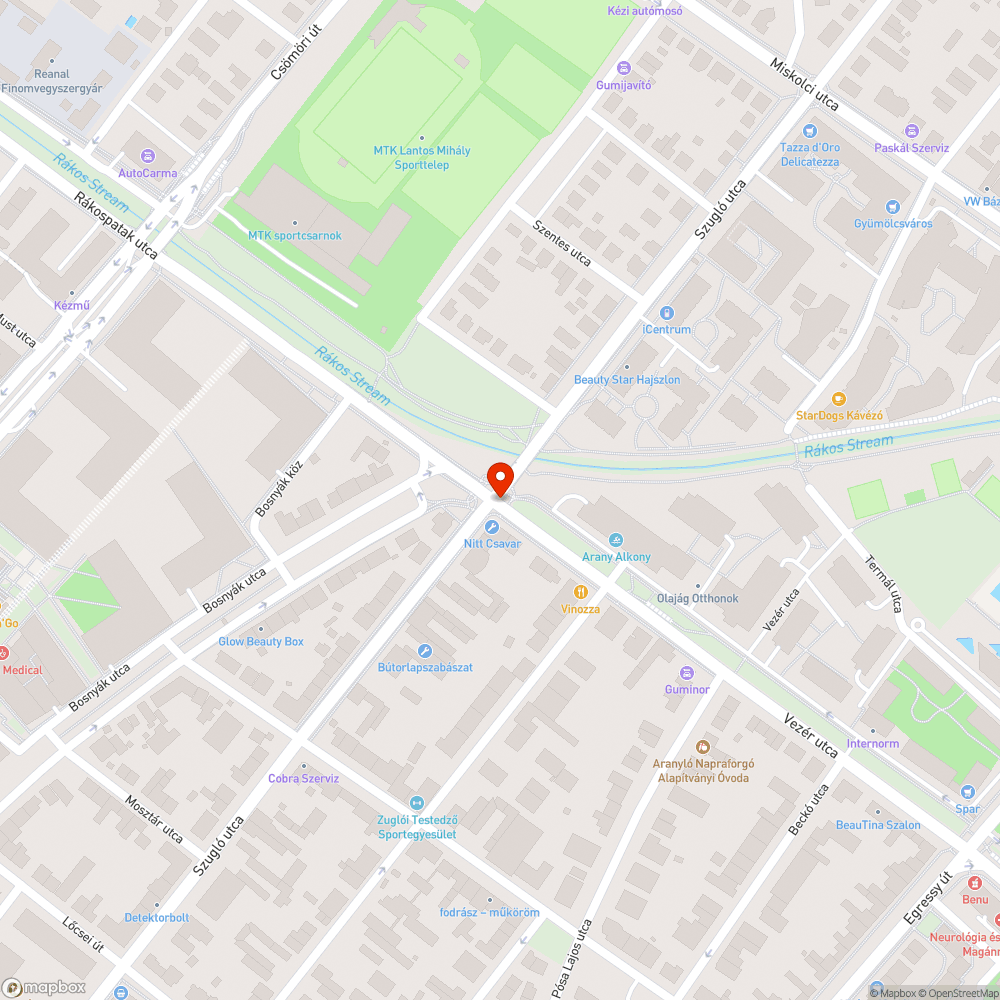 Rozsdás vezetéktartó oszlop bejelentés helye