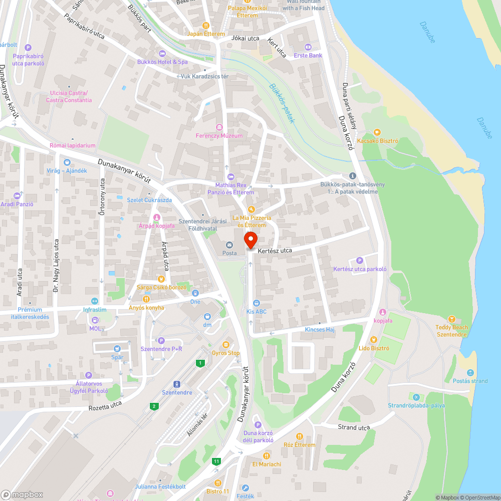 Forgalmi rend a Kossuth u. / Kertész u. kereszteződésben bejelentés helye