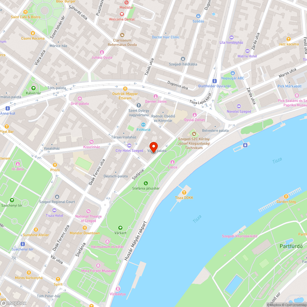 Korhadó tuskó - Stefánia bejelentés helye