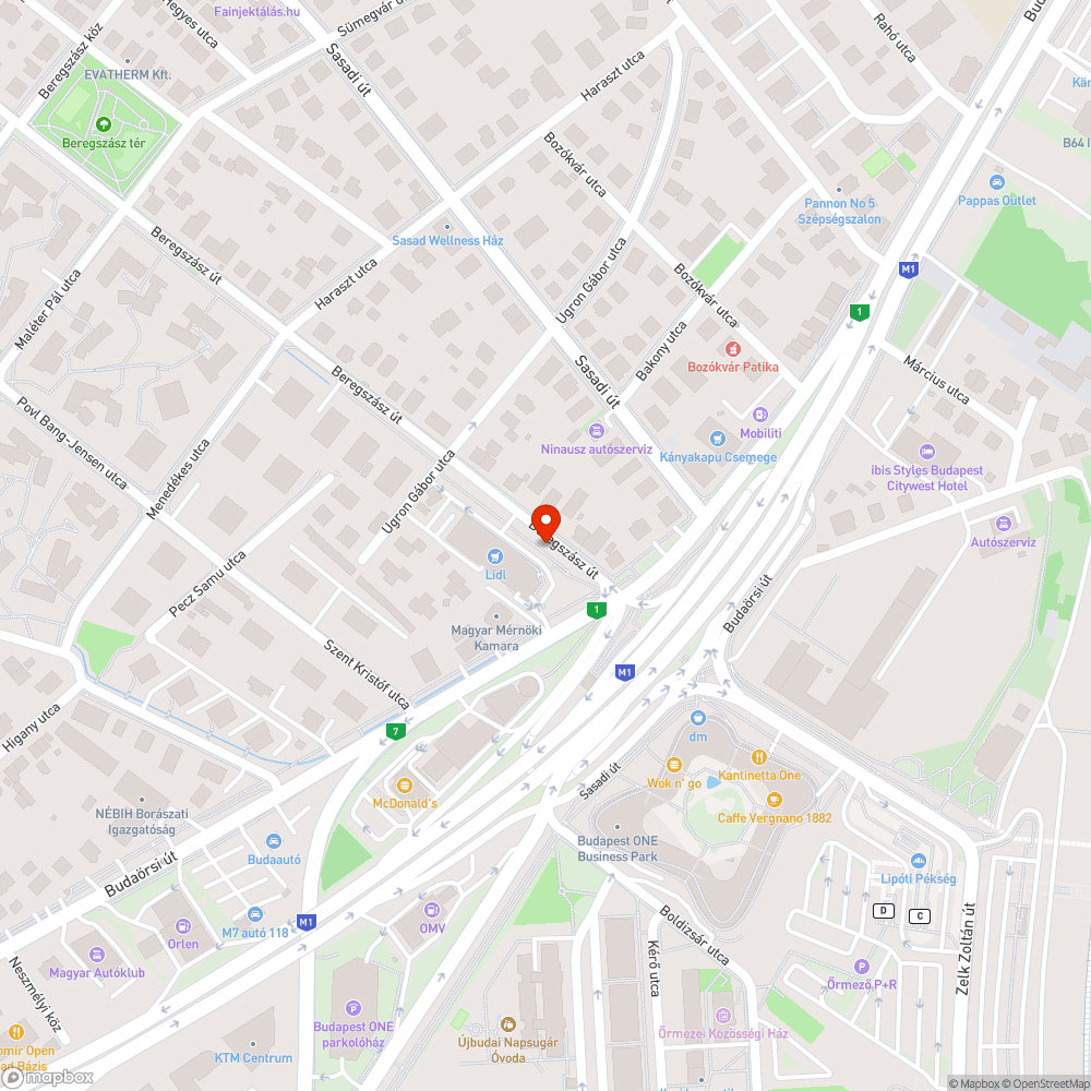 Avar és apríték bejelentés helye