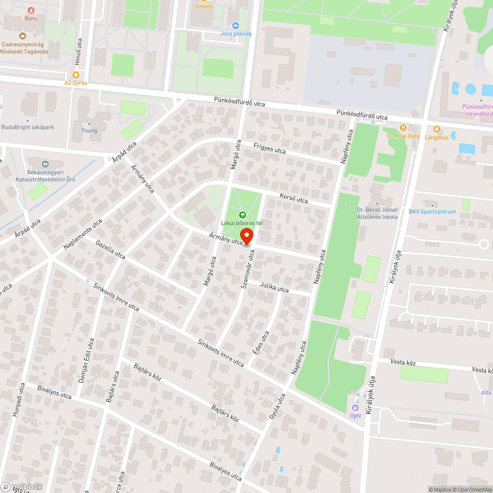 Hatalmas a fű bejelentés helye