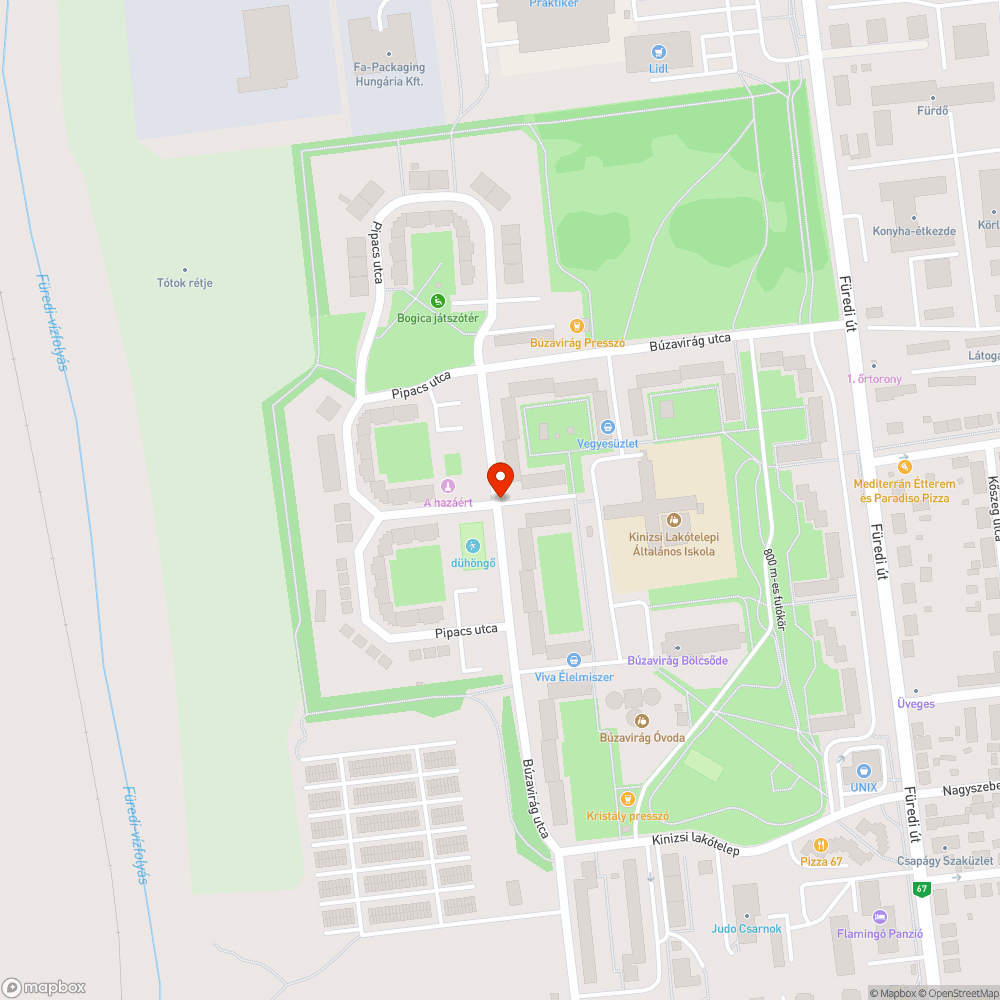 Hiányzó gyalogosátkelő felfestés bejelentés helye