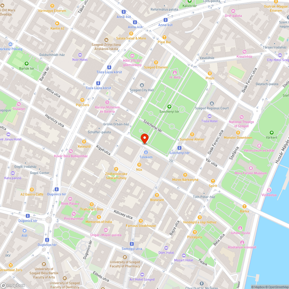 Bokatörő bejelentés helye