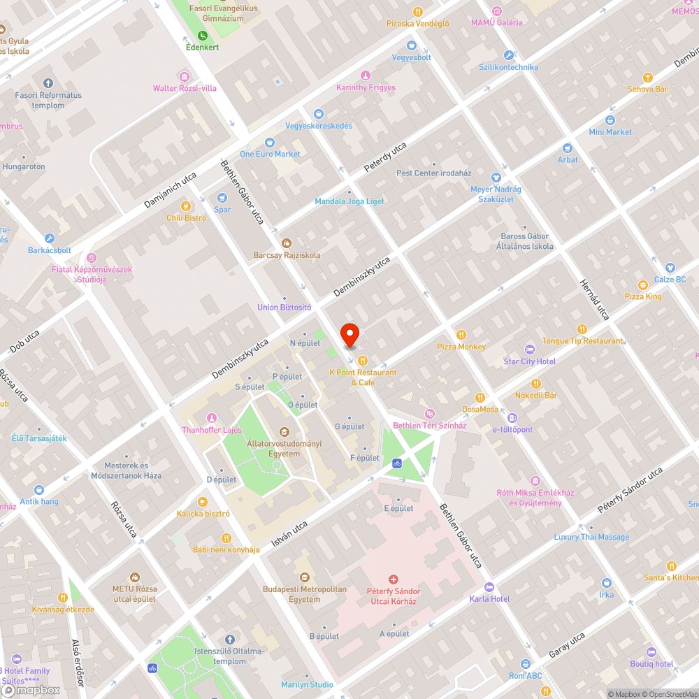 Rongálódott közmű fedél bejelentés helye