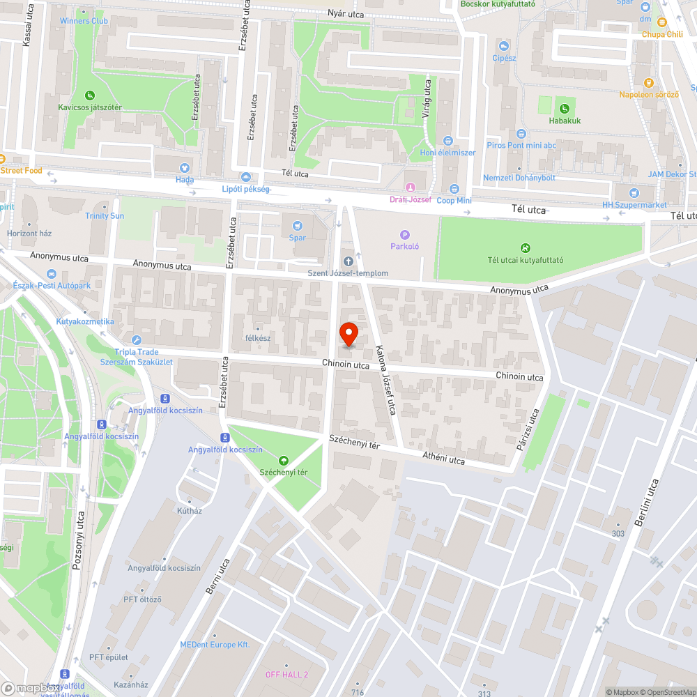 Zöldterületen parkolás bejelentés helye