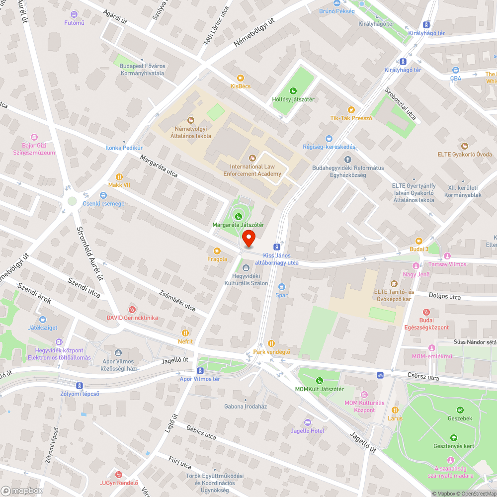 Hegyvidéki Polgármesteri Hivatal összefirkálva bejelentés helye