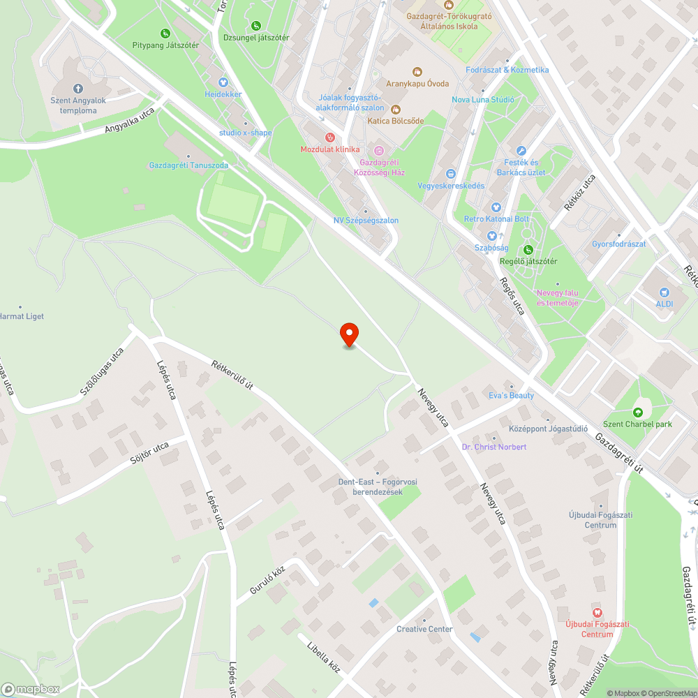 Szemét a Hosszúréten bejelentés helye