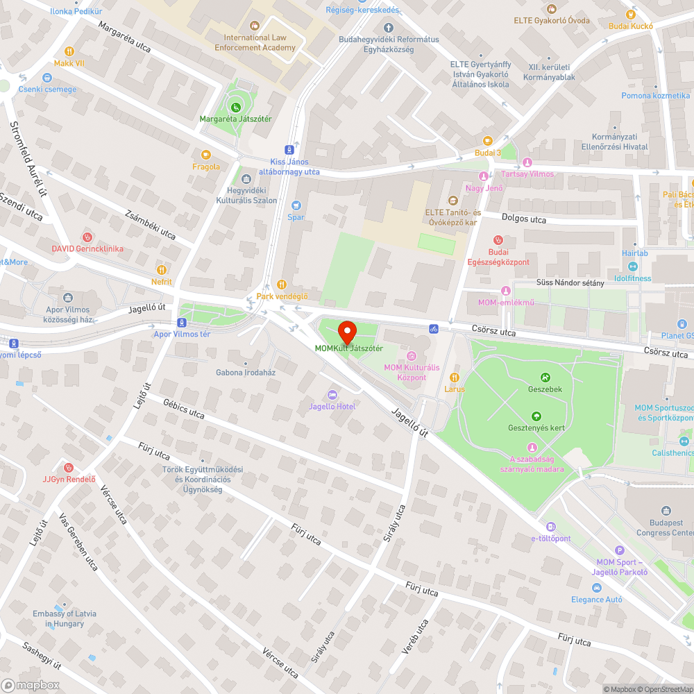 Balesetveszélyes játszótér bejelentés helye