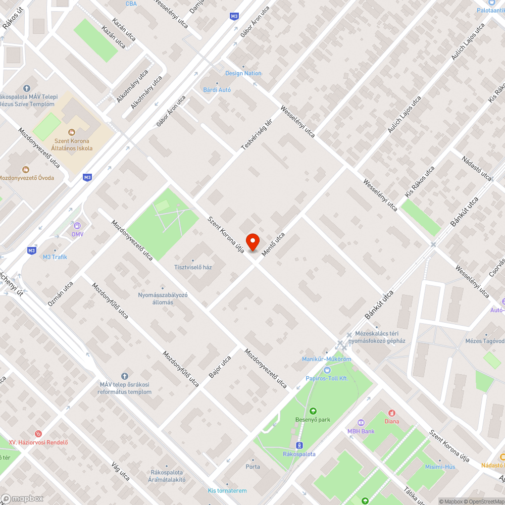 Utcatábla bejelentés helye