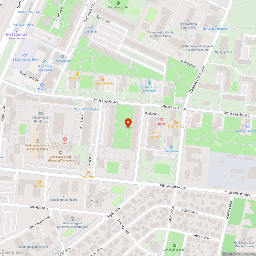 Letört faág bejelentés helye