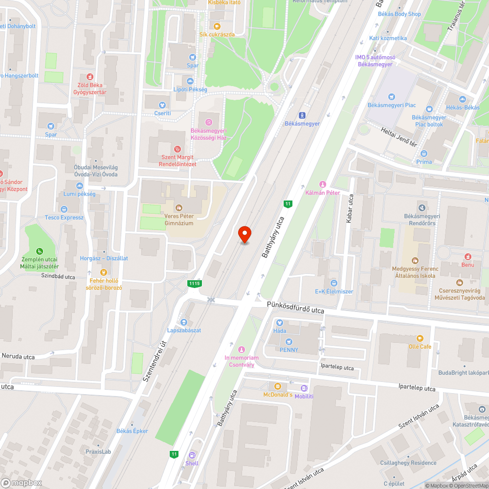 Rengeteg a szemét a zöldterületen bejelentés helye