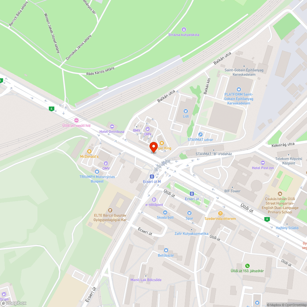 Beszakadt bejelentés helye