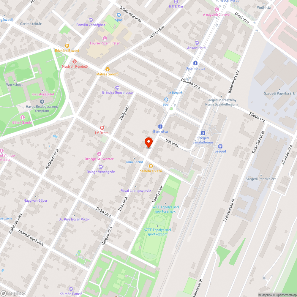 Elfelejtett aszfaltozás bejelentés helye