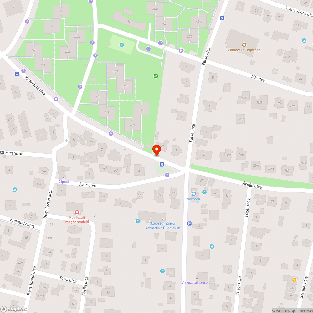 félpad - Budafok - törött pad deszka javítása/pótlás bejelentés helye