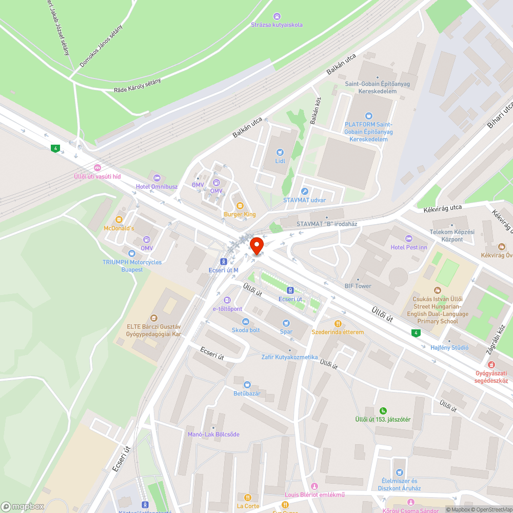 Beszakadt bejelentés helye