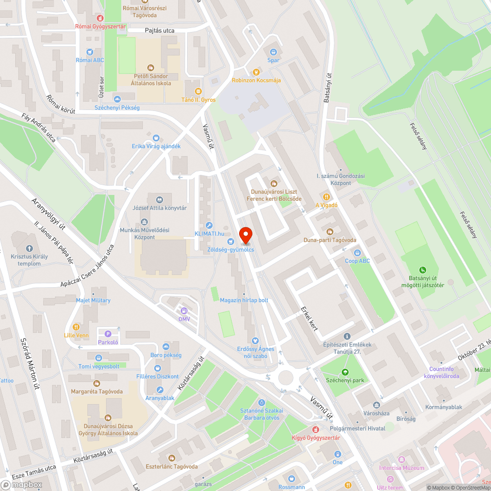 már eldugult bejelentés helye