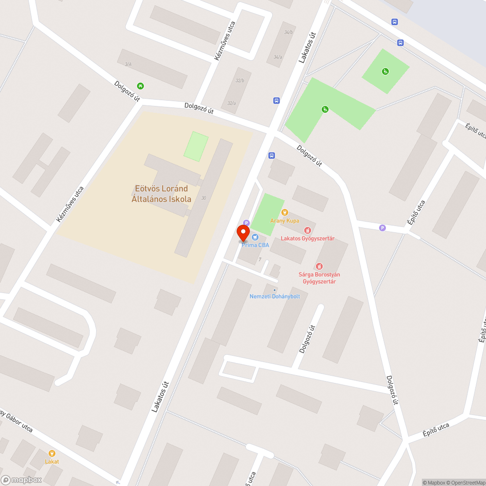 Megsülyedt szekrény bejelentés helye