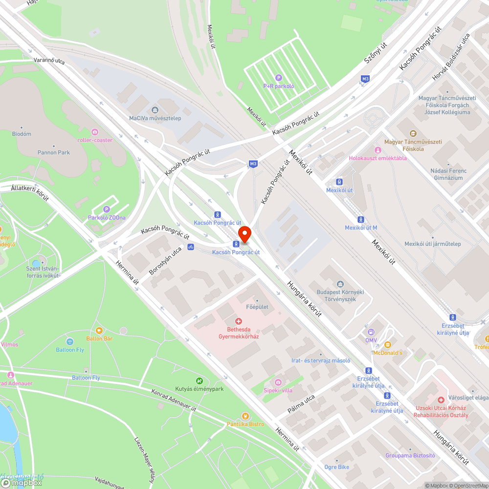 Graffiti mindenhol bejelentés helye