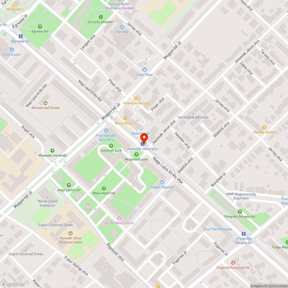 Minek ég napközben? bejelentés helye