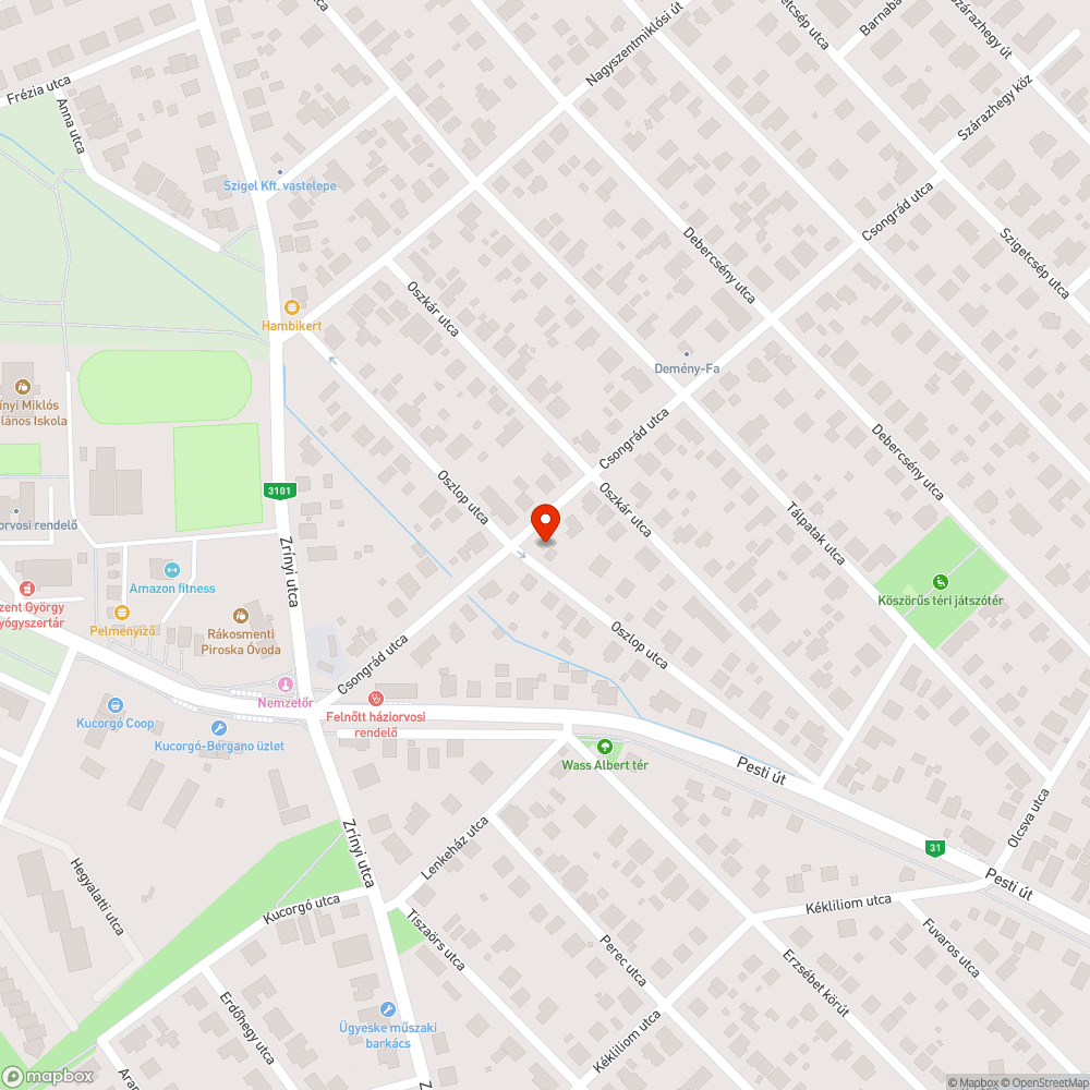 Vízelvezető árok beomlása bejelentés helye