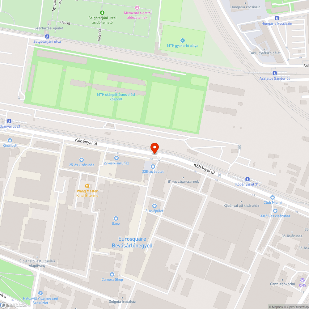 Hiányzó fényterelők bejelentés helye