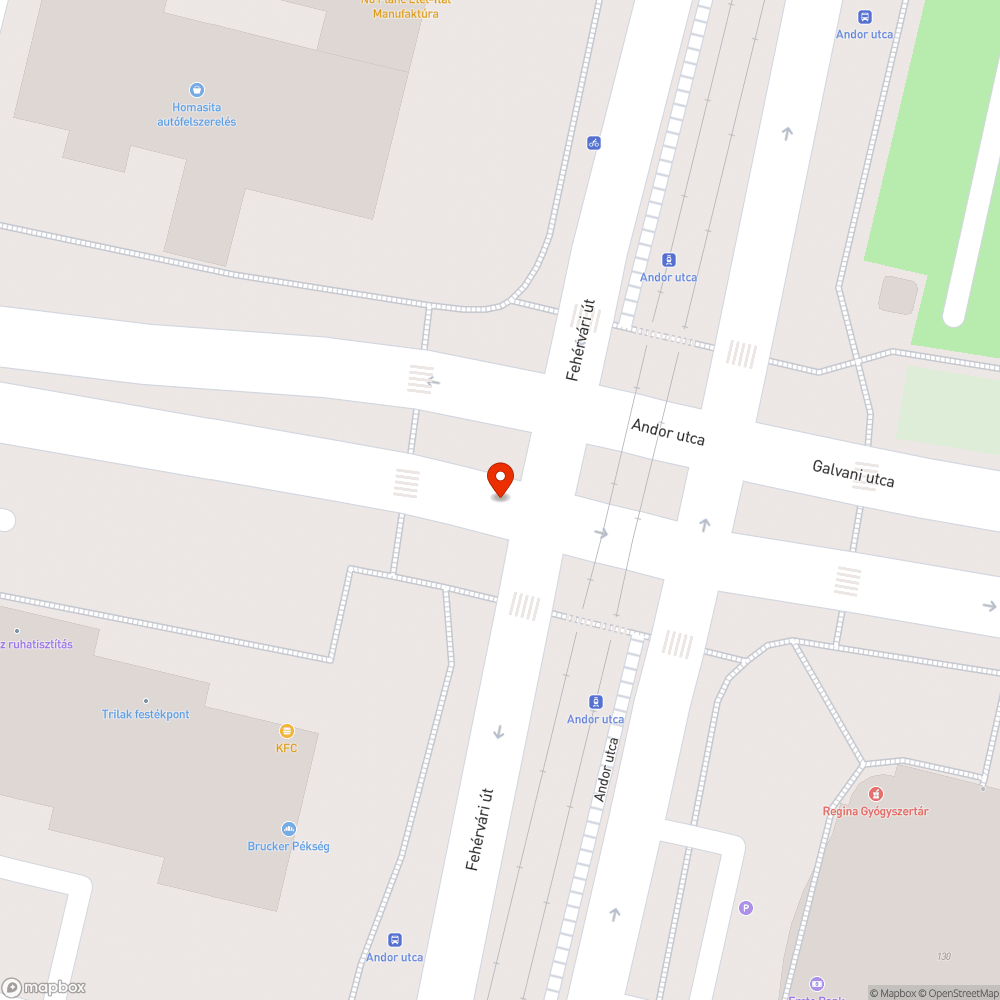 Kidöntött poller bejelentés helye