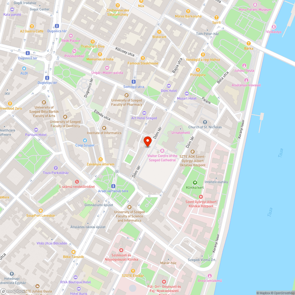 Csapszekrény fedele hiányzik - Dóm tér bejelentés helye