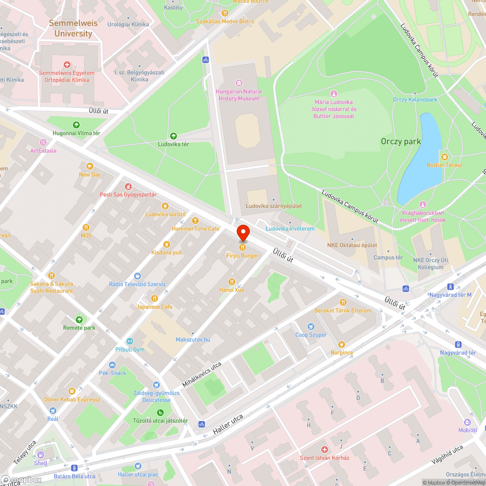 Borzasztó állapotú telefonfülke bejelentés helye