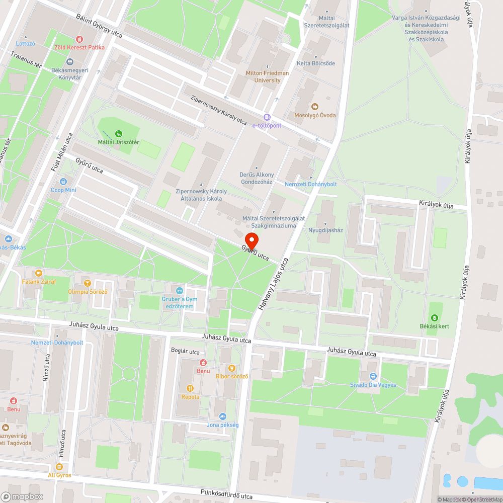 Fakidőlés bejelentés helye