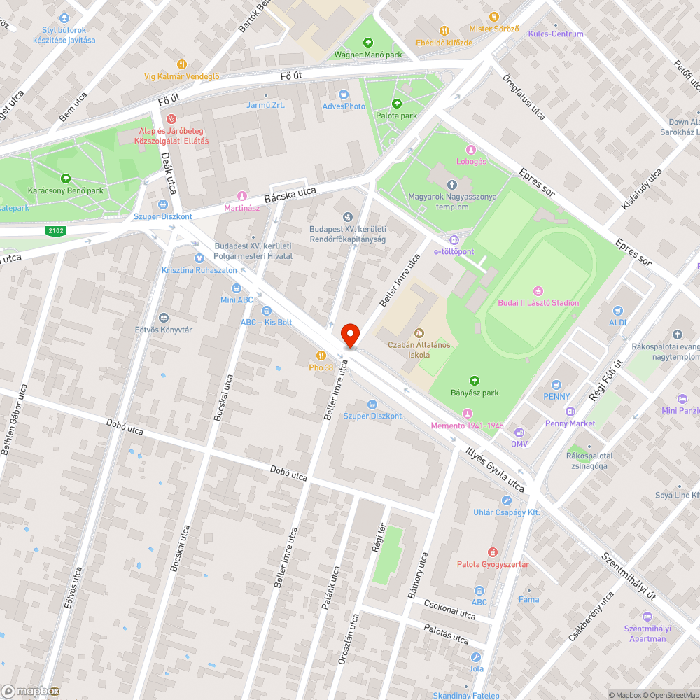 HIbás gyalogos jelzőlámpa bejelentés helye