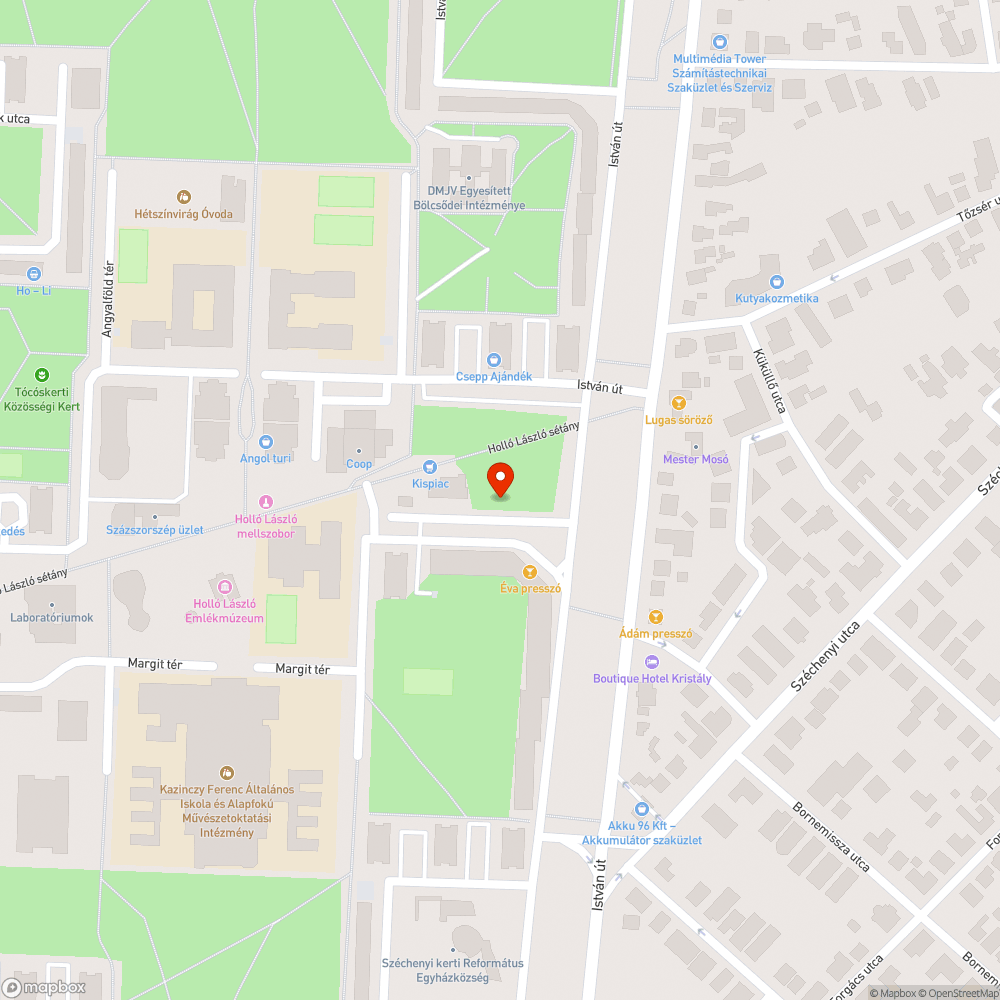 Homok hiany bejelentés helye