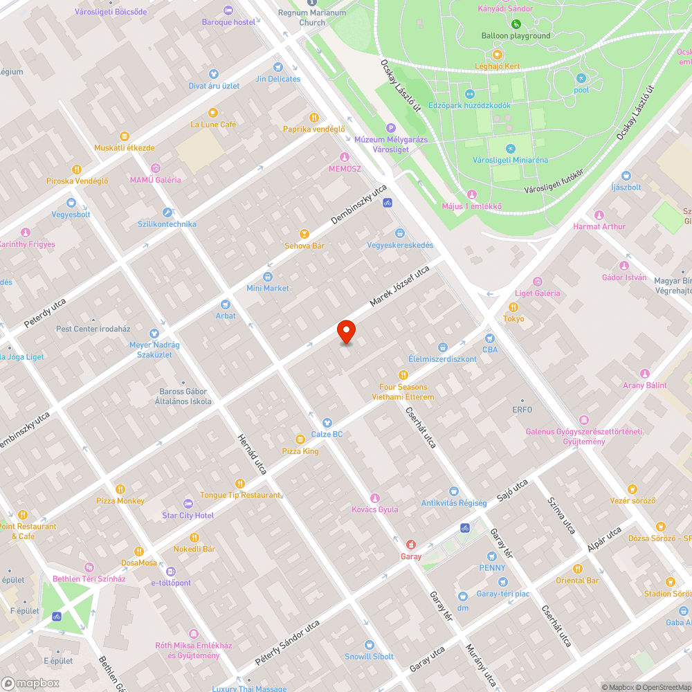 Keresztben parkolás bejelentés helye