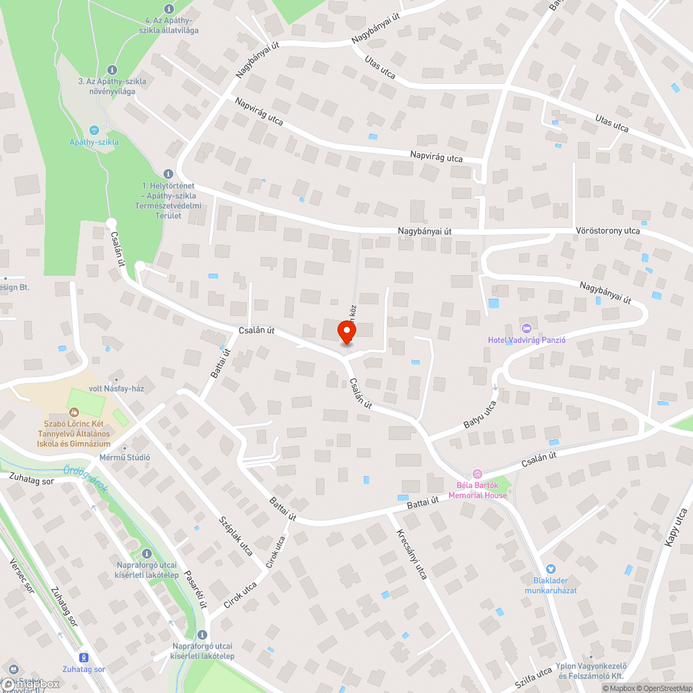 Felhagyott rozsdás elosztó doboz bejelentés helye