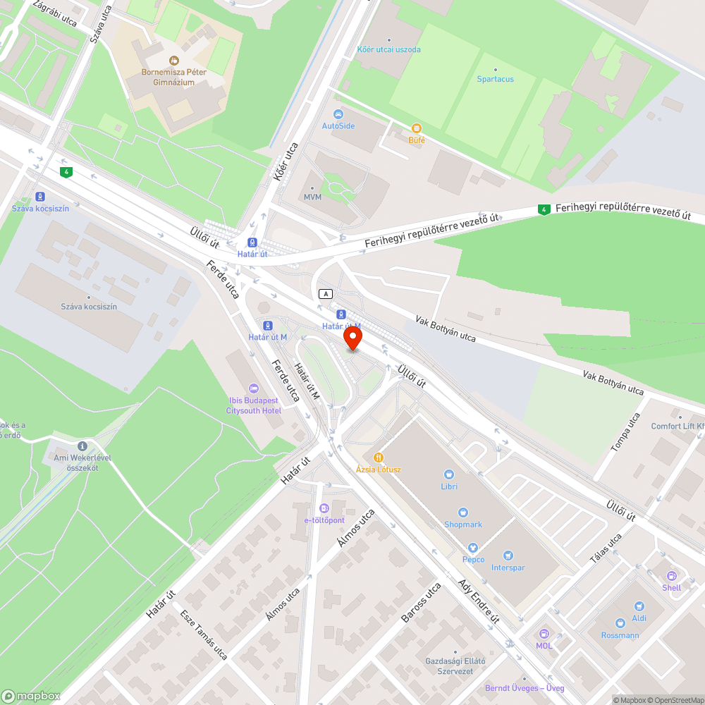 Új köztér, lepukkanva bejelentés helye