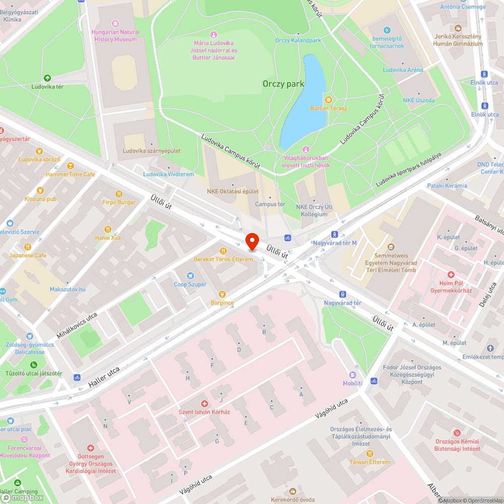 Iillegális molinó bejelentés helye