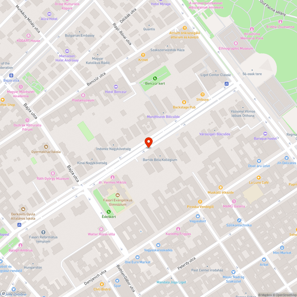 Magára hagyott autó bejelentés helye