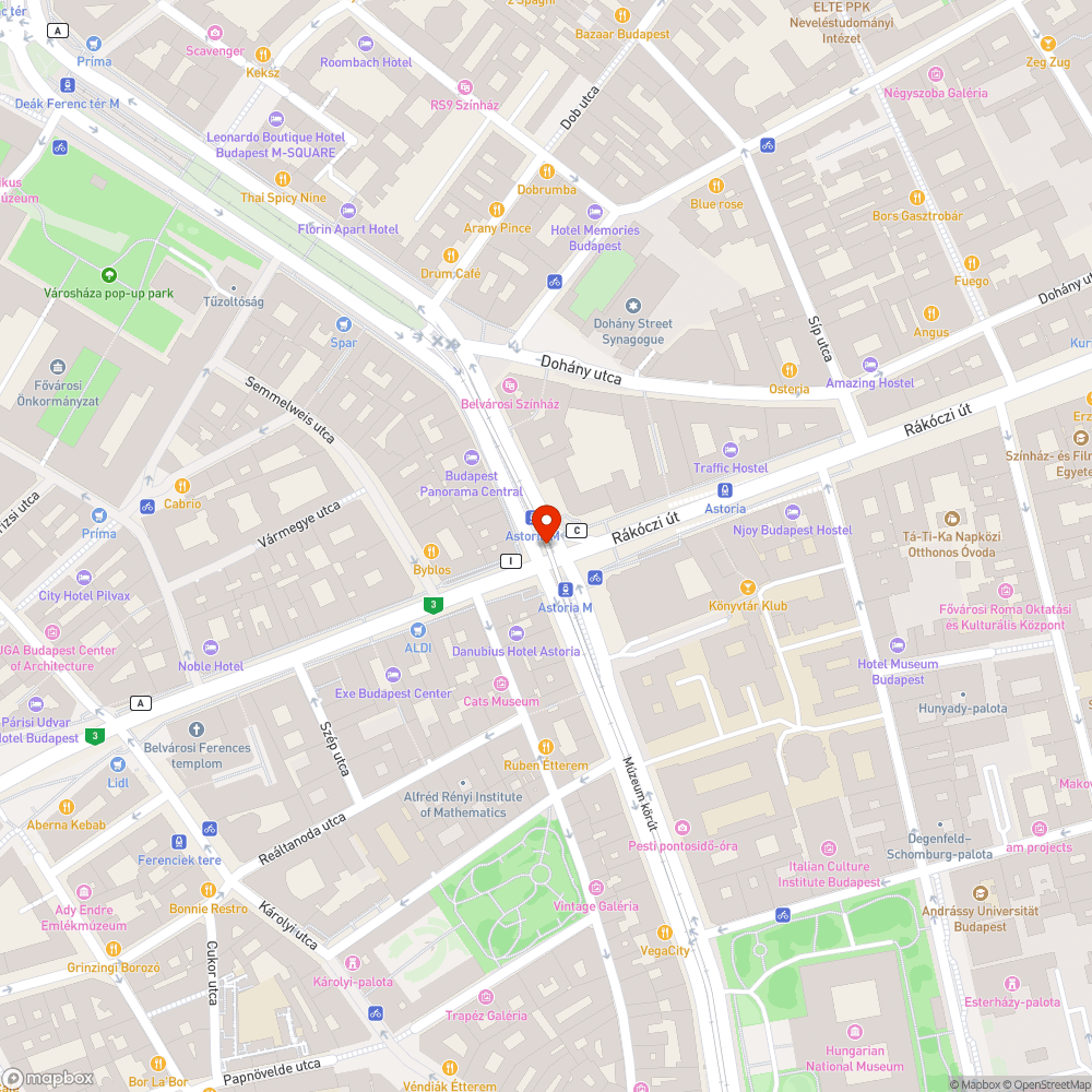 Széttört kandelláber bejelentés helye