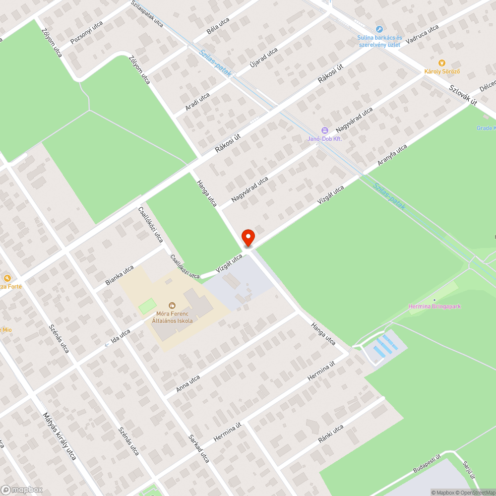 Kerékpáros zsákutca tábla lenne jó bejelentés helye