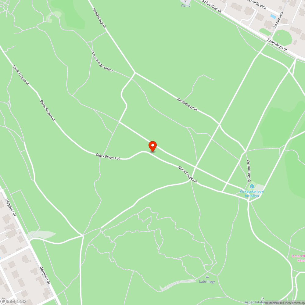 Megrongált tábla a kéken bejelentés helye