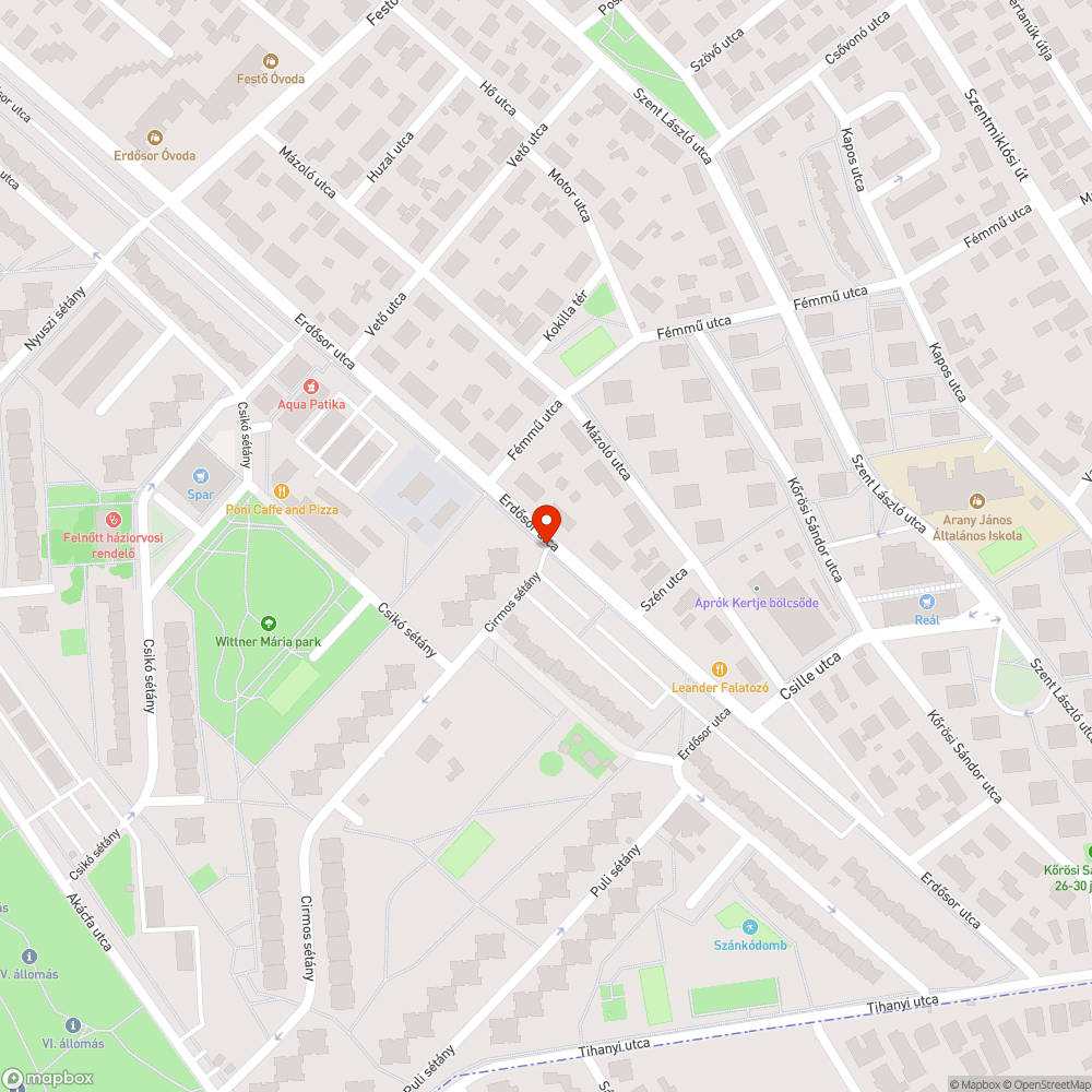 Szegély akadálymentesítése bejelentés helye