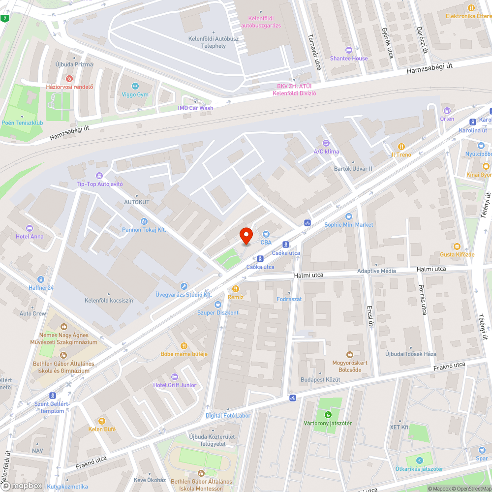 Törött táblák bejelentés helye