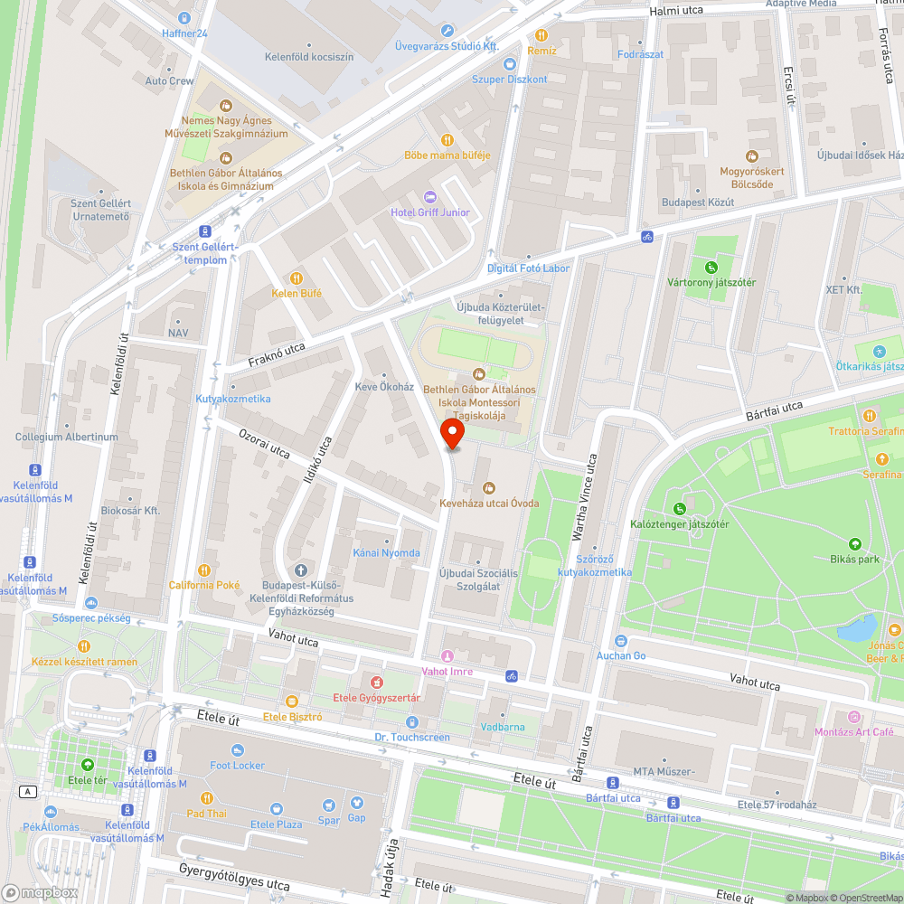 Kopott, süllyedt fedlap bejelentés helye