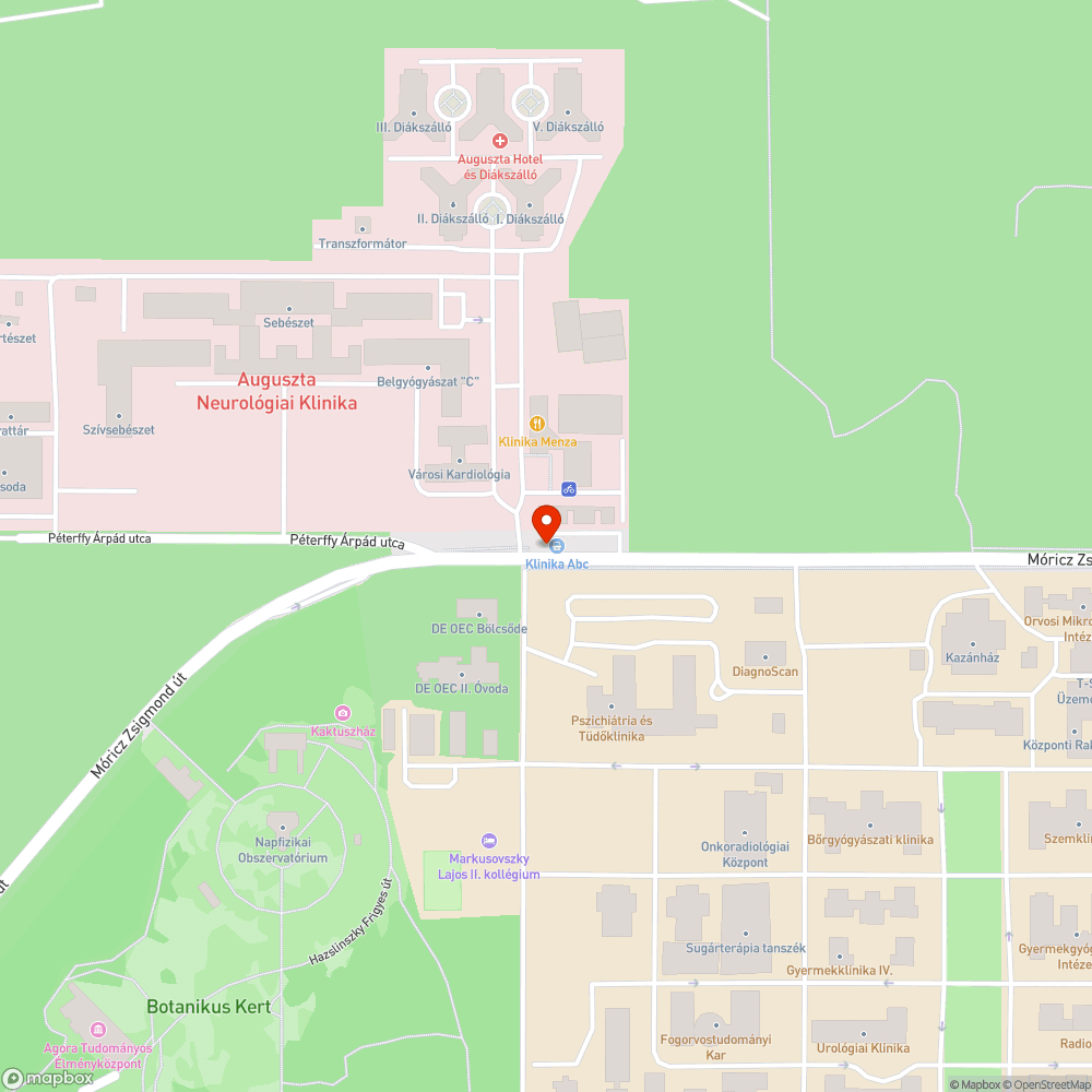 Járhatatlan járda bejelentés helye