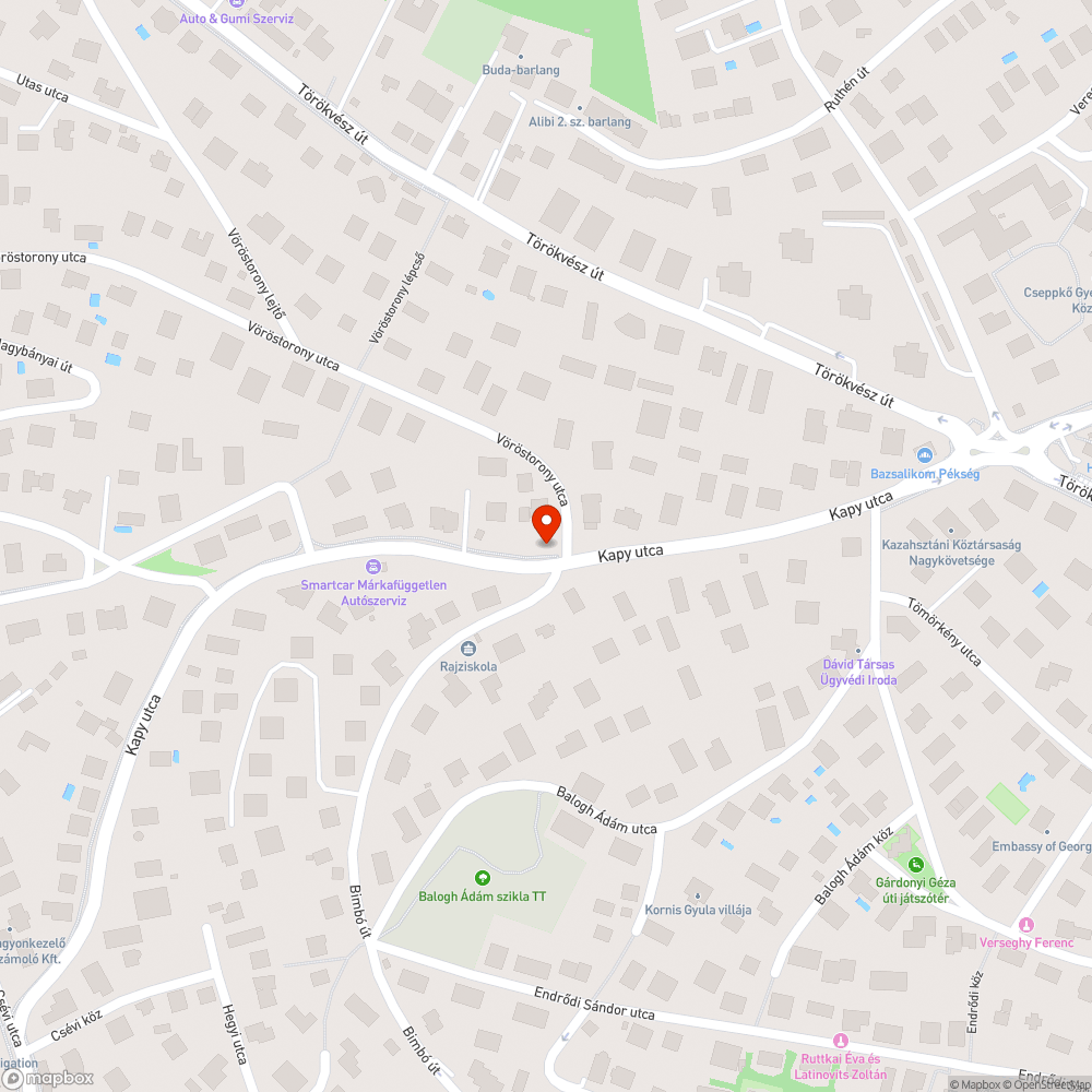 Patkányok bejelentés helye