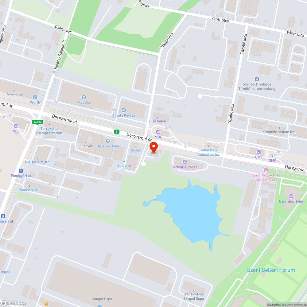 Megsüllyedt csatorna fedlap bejelentés helye