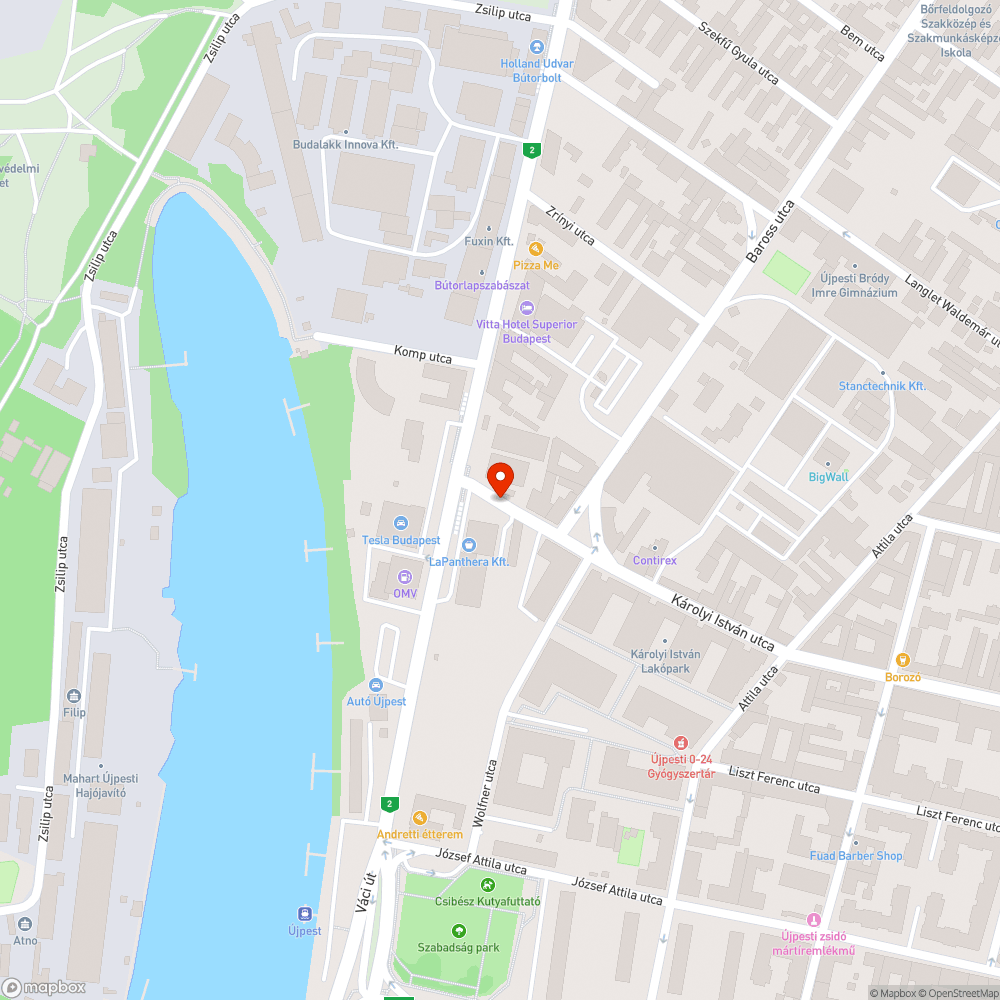 Kátyú a keréknyomtávon bejelentés helye